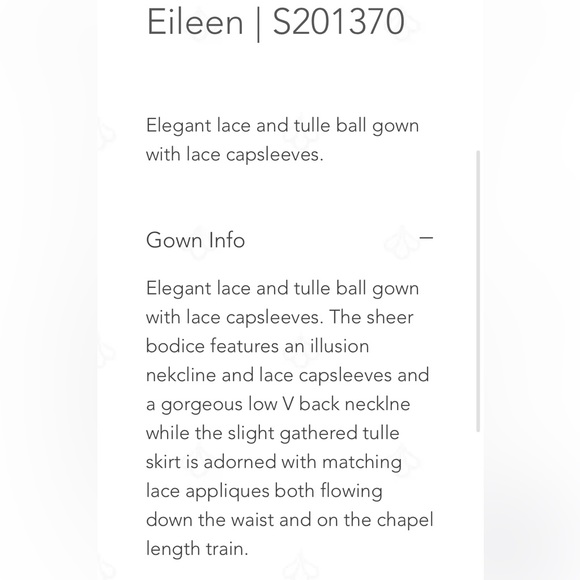 Size 8 (L) EVELYN BRIDAL Pearl embroidery sequin lace mesh wedding dress - Picture 8 of 9